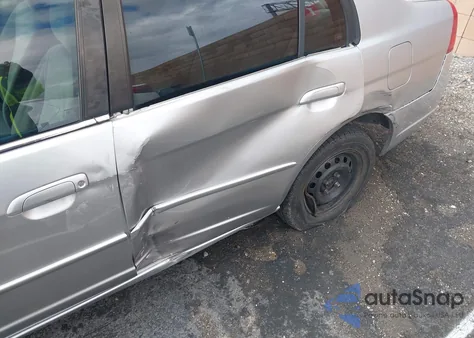 2002 Honda Civic Dx from USA, damaged, VIN 2HGES16112H565914